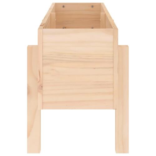 Højbed 101x30x38 cm massivt fyrretræ