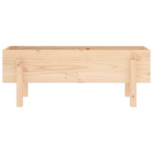 Højbed 101x30x38 cm massivt fyrretræ