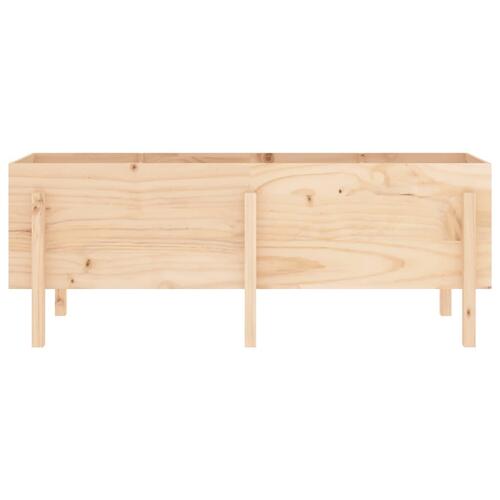 Højbed 160x50x57 cm massivt fyrretræ