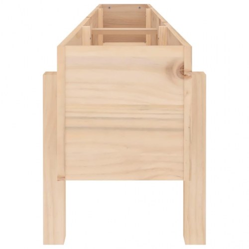 Højbed 160x30x38 cm massivt fyrretræ