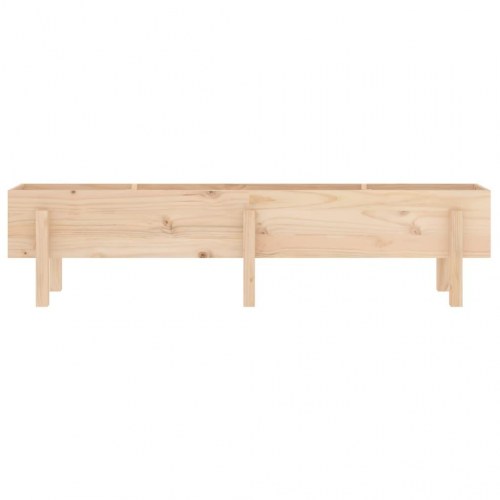 Højbed 160x30x38 cm massivt fyrretræ
