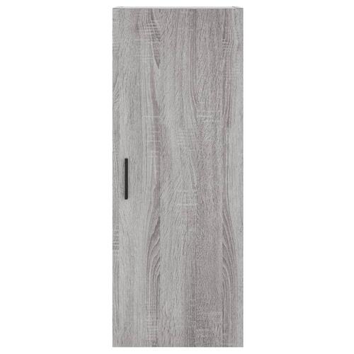 Højskab 34,5x34x180 cm konstrueret træ grå sonoma-eg