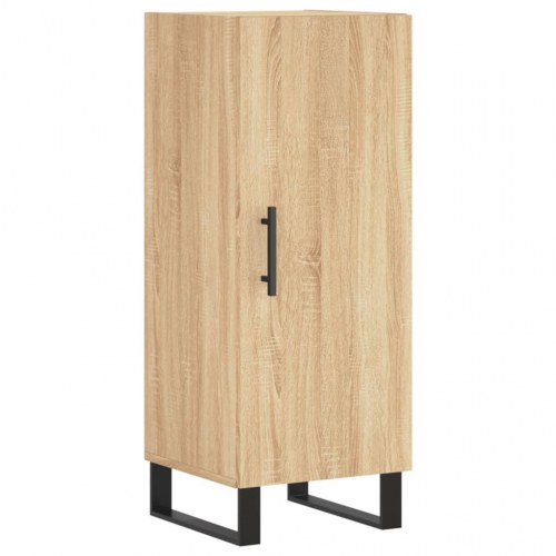 Skab 34,5x34x180 cm konstrueret træ sonoma-eg