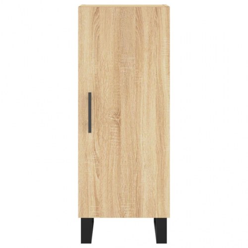 Skab 34,5x34x180 cm konstrueret træ sonoma-eg