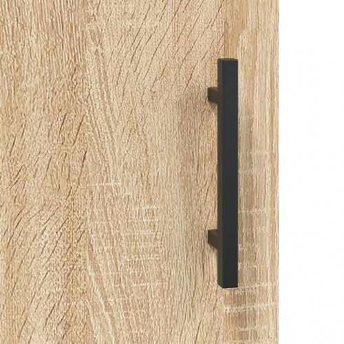 Skab 34,5x34x180 cm konstrueret træ sonoma-eg