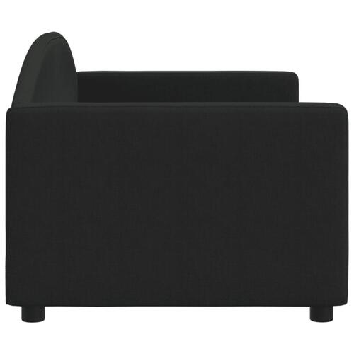 Daybed 80x200 cm stof sort