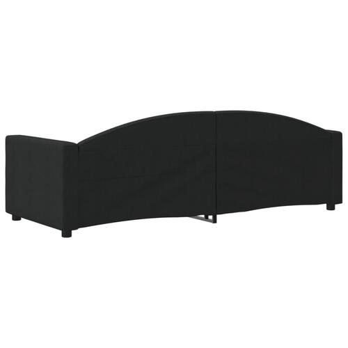Daybed 80x200 cm stof sort