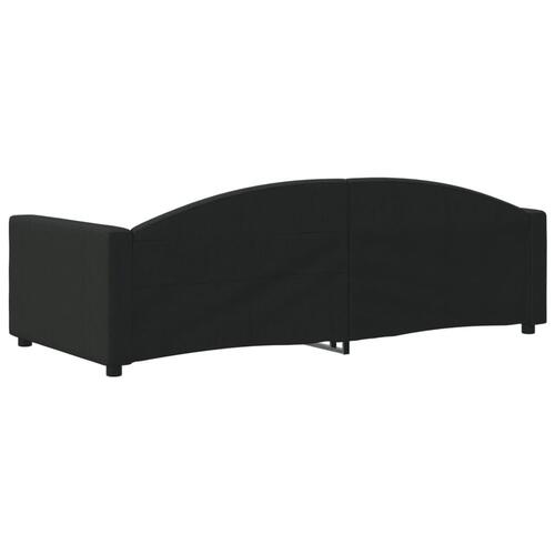 Daybed 90x200 cm stof sort