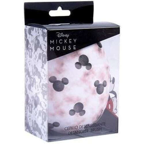 Børste til Glatning af Håret Disney Pink Mickey Mouse 7 x 9 x 4 cm