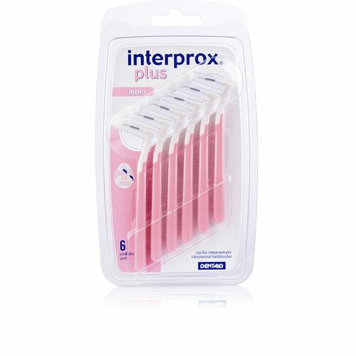 Mellemrumsbørster til tænder Interprox 0,6 mm Pink (6 enheder)