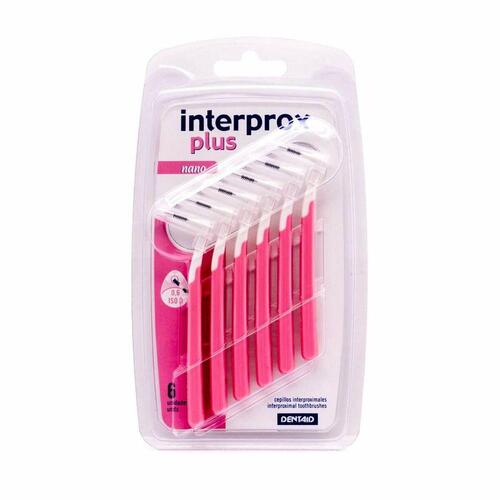 Mellemrumsbørster til tænder Interprox 0,6 mm Pink (6 enheder)