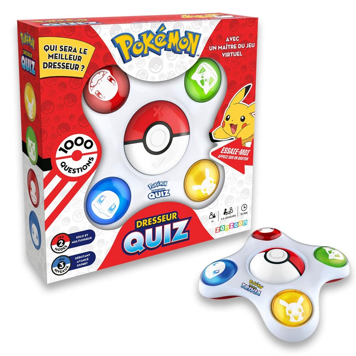 Spørgsmål og svar-spil Pokémon Bandai Trainer Quiz Elektrisk Interaktiv (Fransk)