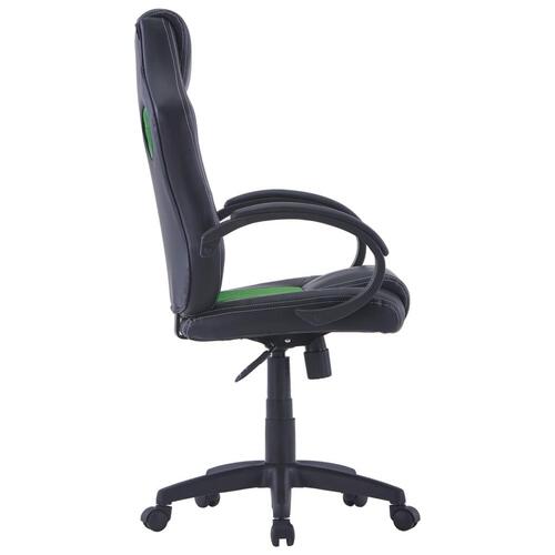 Gamingstol kunstlæder grøn