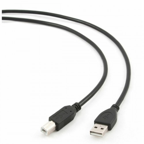 GEMBIRD USB A til USB B-kabel 3 m - Sort (USB 2.0)