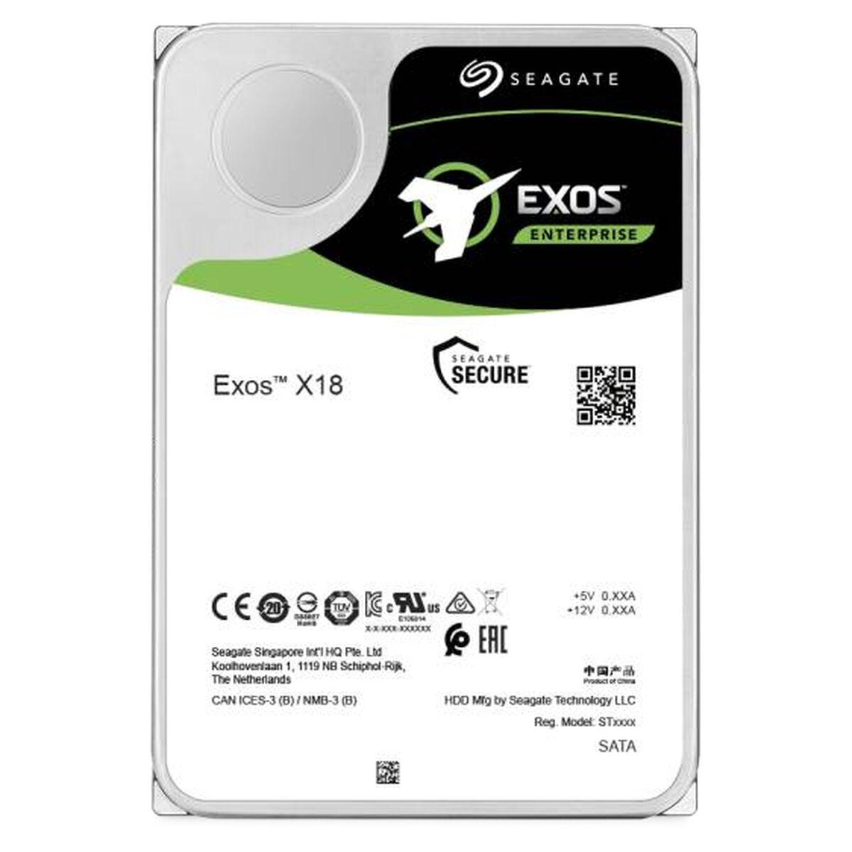 Harddisk X18 Seagate Exos ST12000NM000J 3,5" 12 TB