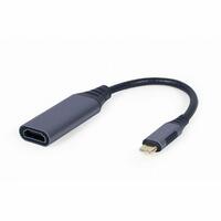 USB C til HDMI-adapter GEMBIRD Grå