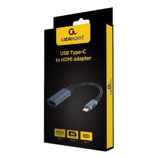 USB C til HDMI-adapter GEMBIRD Grå
