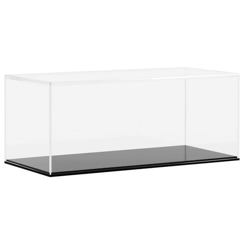 Montre 34x16x14 cm akryl transparent