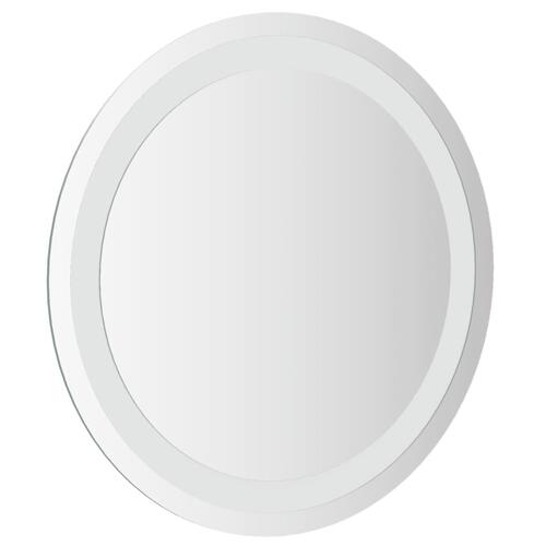 Badeværelsesspejl med LED-lys 40 cm rundt