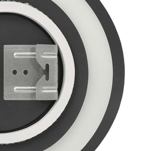 Badeværelsesspejl med LED-lys 40 cm rundt