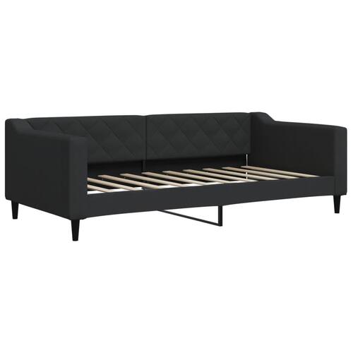 Daybed 90x190 cm stof sort