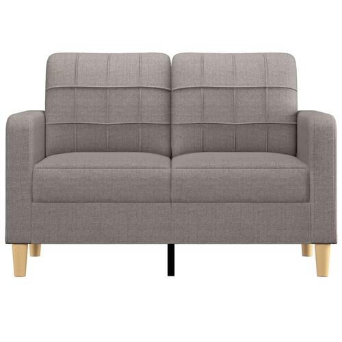 2-personers sofa 120 cm stof gråbrun
