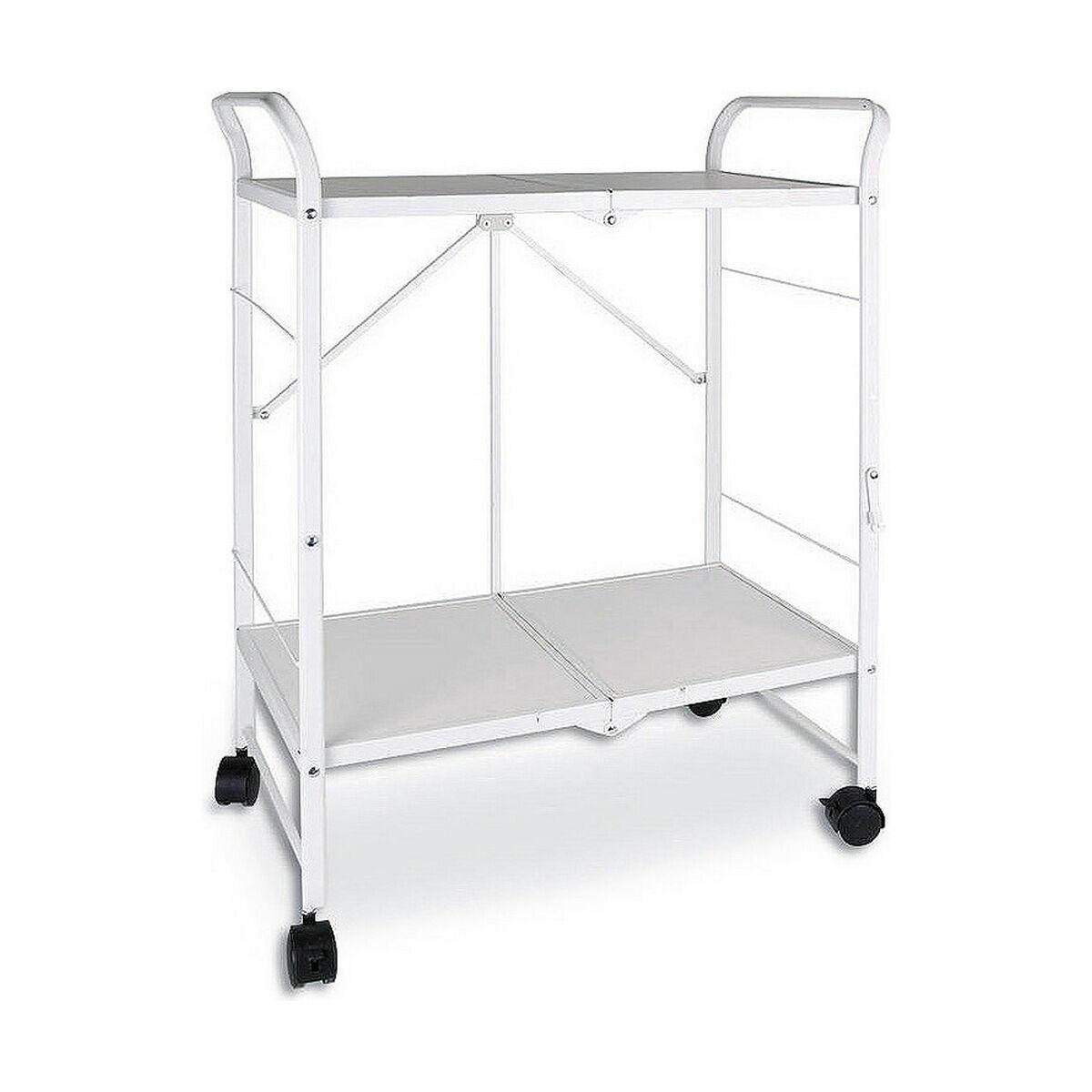 Servirni voziček Hvid Foldbar 68,3 x 35,5 cm