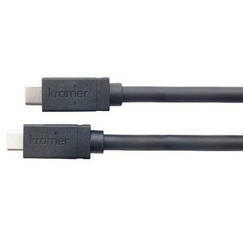 USB-C-kabel Kramer Electronics 96-0219103 Sort 3 m