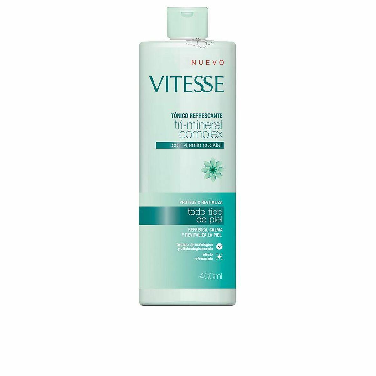 Ansigtstoner Vitesse Tri-mineral Complex Forfriskende (400 ml)