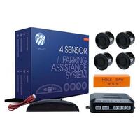 Parking Sensor M-Tech Sort (4 x 21,5 mm)