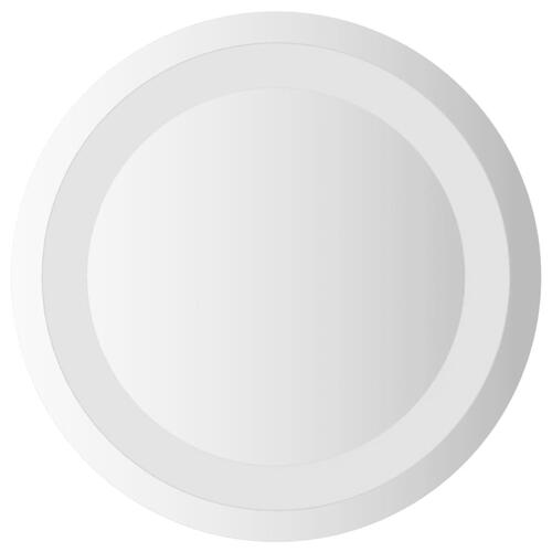 Badeværelsesspejl med LED-lys 30 cm rundt
