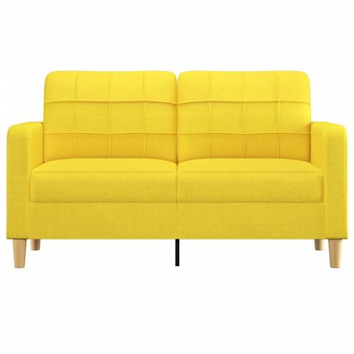 2-personers sofa 140 cm stof lysegul