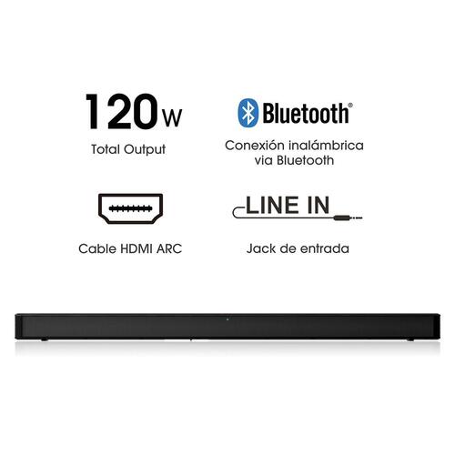 Sound bar Hisense HS205G Sort 120 W