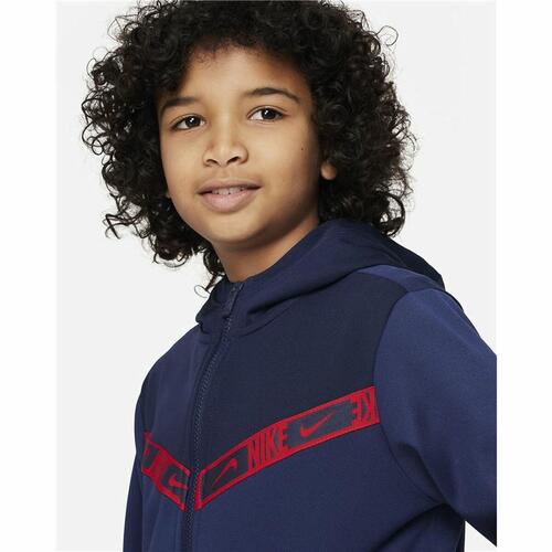 Sportsjakke til børn Nike Sportswear Mørkeblå 10-12 år