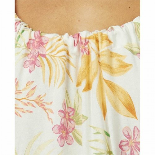 Rip Curl Sun Dance Up kjole - hvid tropisk, XS