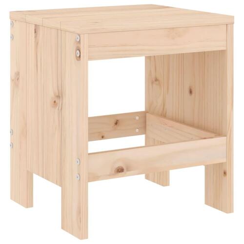 Haveskamler 2 stk. 40x36x45 cm massivt fyrretræ