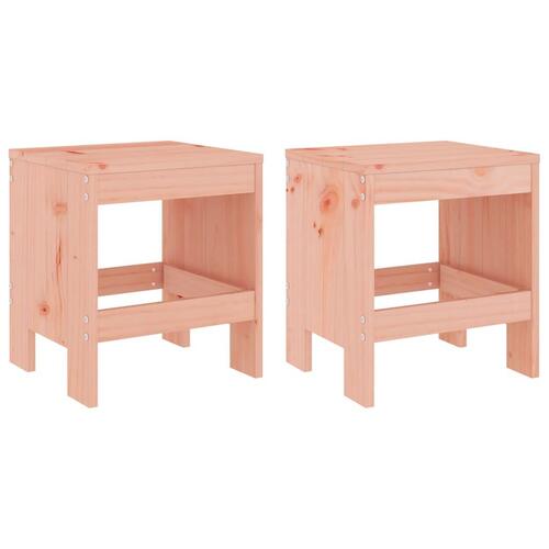 Haveskamler 2 stk. 40x36x45 cm massivt douglasgran