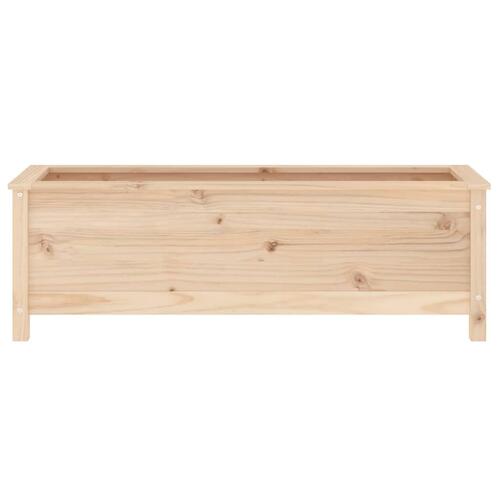 Højbed 119,5x40x39 cm massivt fyrretræ