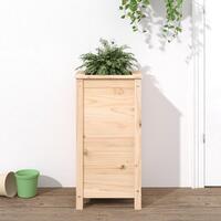Plantekasse 40x40x78 cm massivt fyrretræ