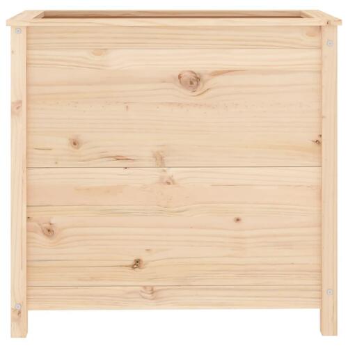 Plantekasse 82,5x40x78 cm massivt fyrretræ