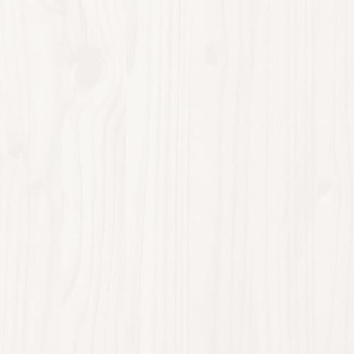 Barstole 2 stk. 40x48,5x115,5 cm massivt fyrretræ hvid