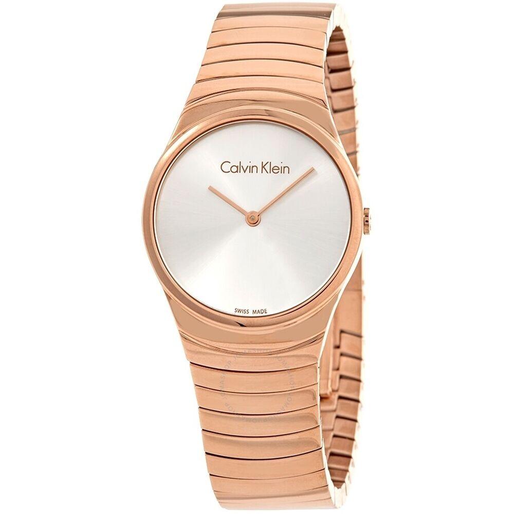 Calvin Klein WHIRL dameur - rosenguld, Ø 33 mm