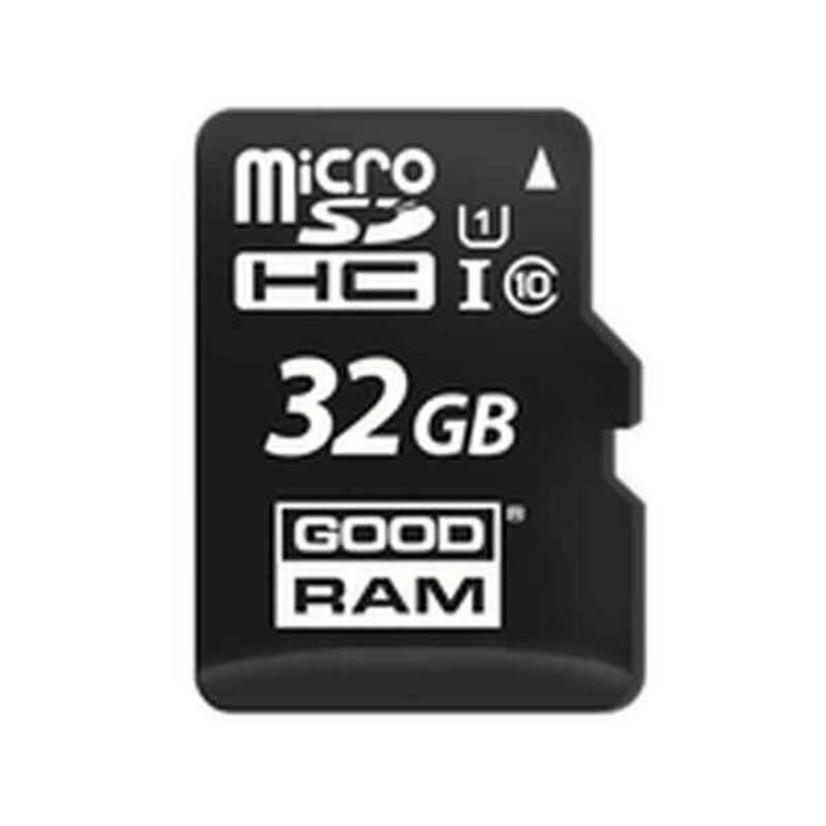 GoodRam microSDHC-kort 32 GB UHS-I Klasse 10 + SD-adapter (100 MB/s)