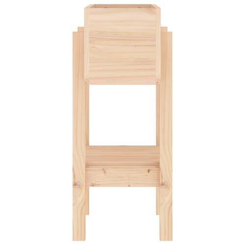 Plantekasse 62x30x69 cm massivt fyrretræ