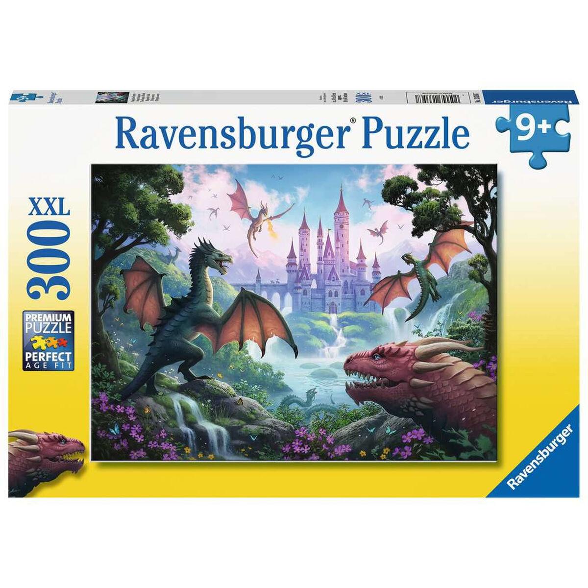 Puslespil Ravensburger 13356 The Dragon's Wrath XXL 300 Dele