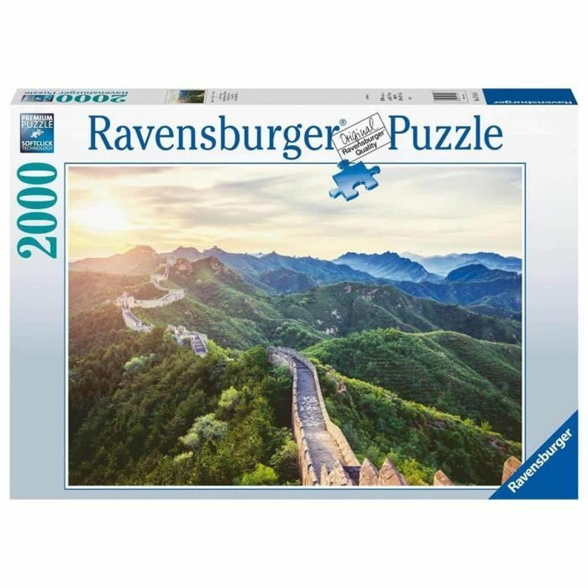 Ravensburger puslespil - The Great Wall of China, 2000 brikker