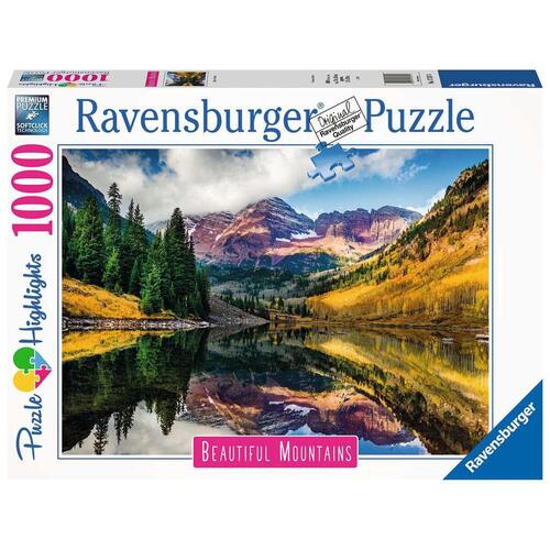 Puslespil Ravensburger 17317 Aspen - Colorado 1000 Dele