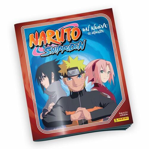 Klistermærkesæt Naruto Shippuden: A New Beginning - Panini