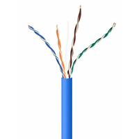 FTP kategori 5 stift netværkskabel GEMBIRD UPC-5004E-SOL-B Blå 305 m