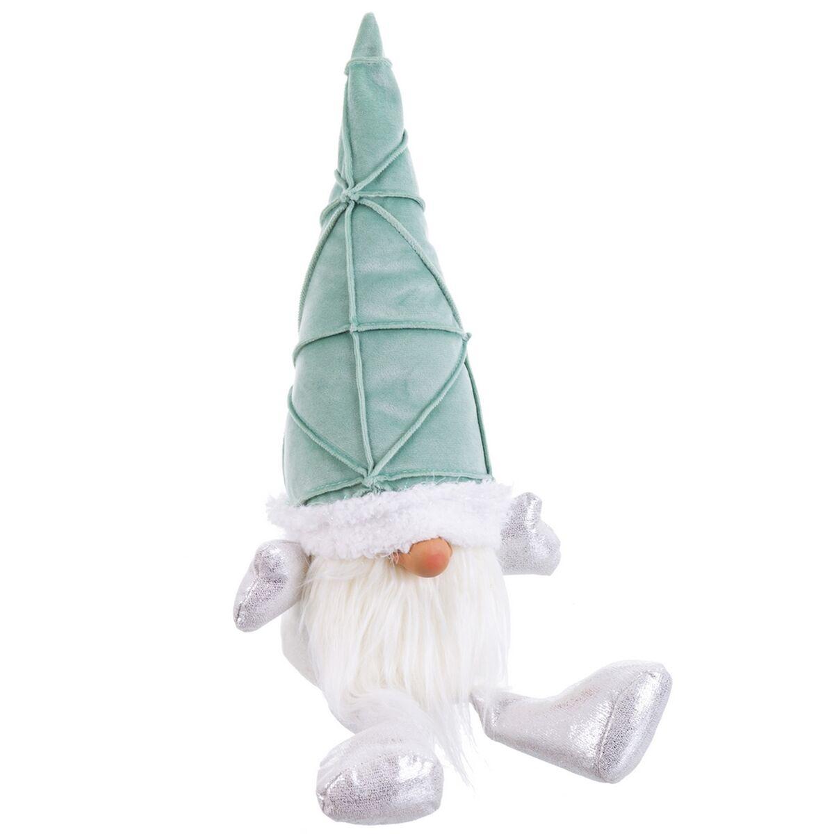 Julepynt Multifarvet Turkisblå Sand Materiale 18 x 13 x 47 cm